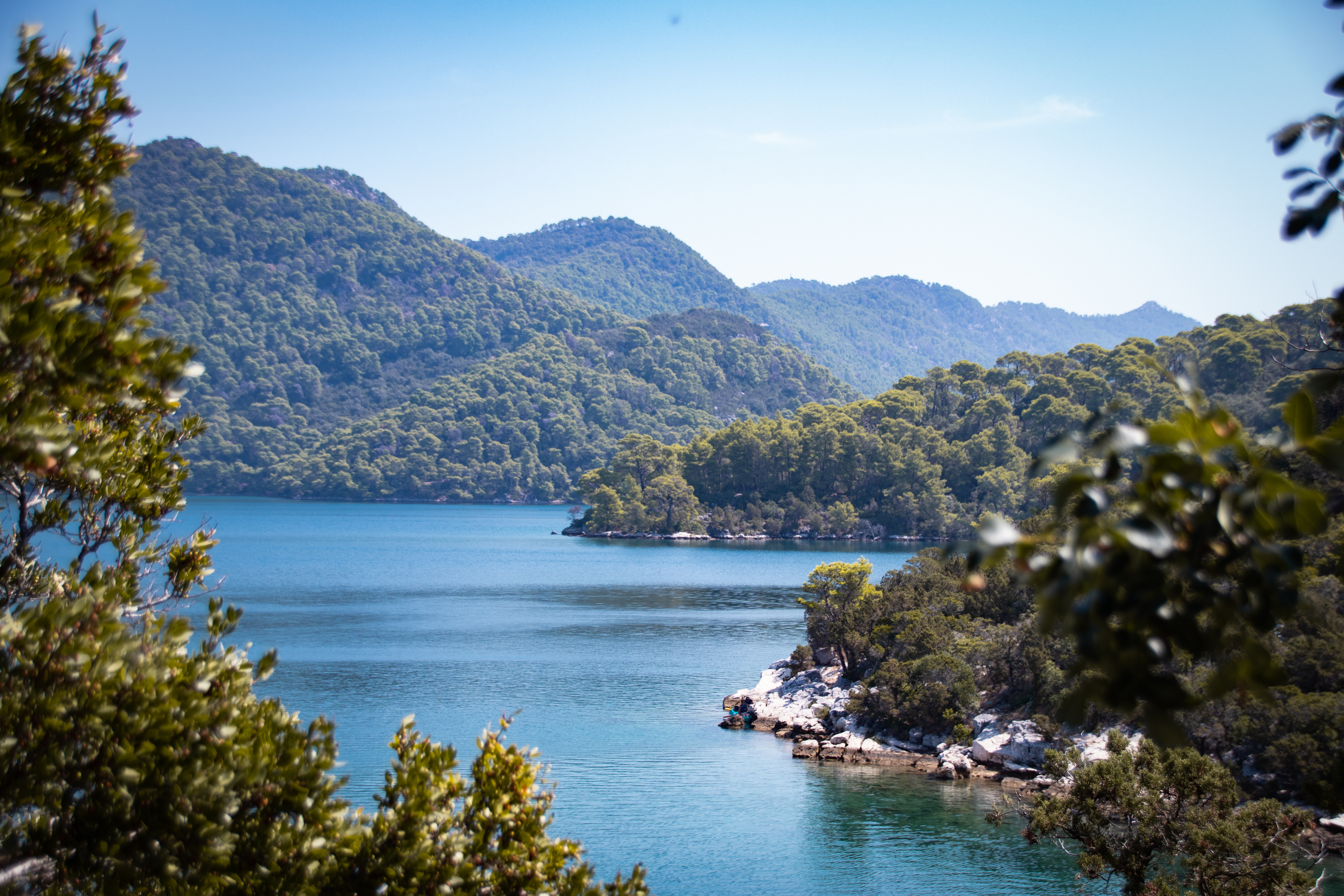 Beatiful Mljet lake